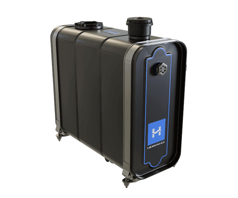 Tanque de óleo e filtros